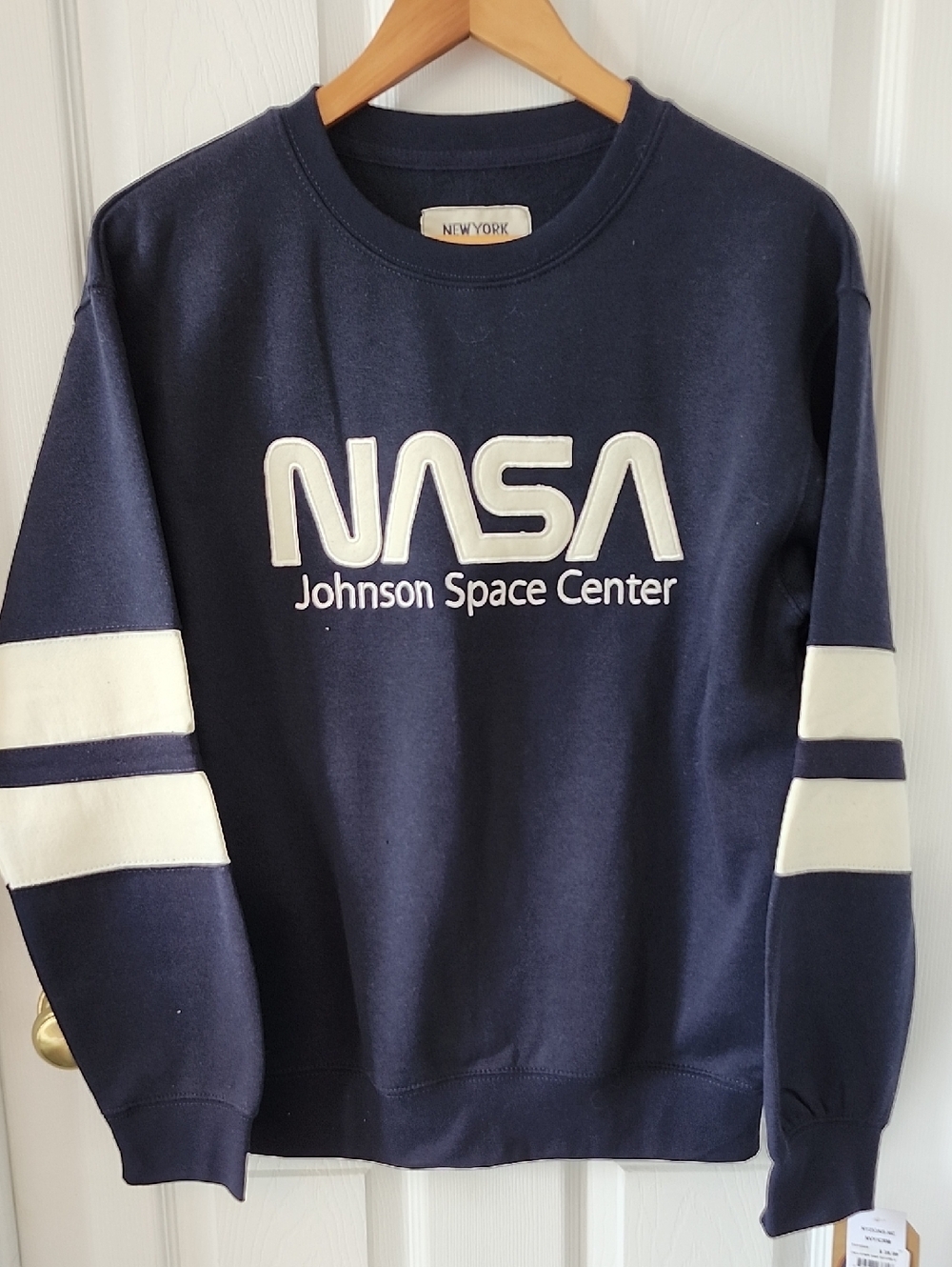 NASA Johnson Space Center Navy Logo Sweatshirt - Brand